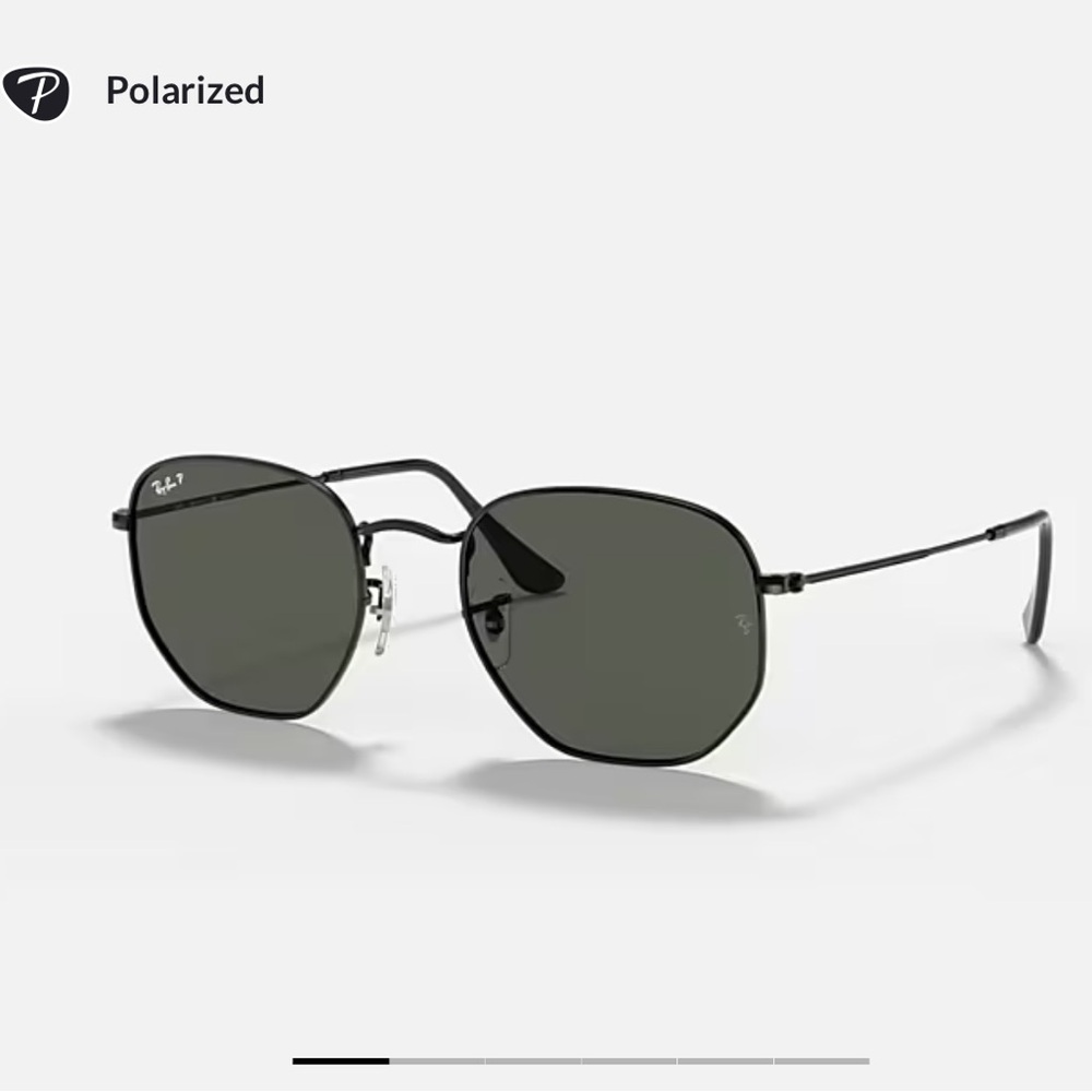 Ray-Ban Hexagonal Flat Lenses Polarized Sunglasses